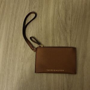 Tommy Hilfiger Tan Wristlet